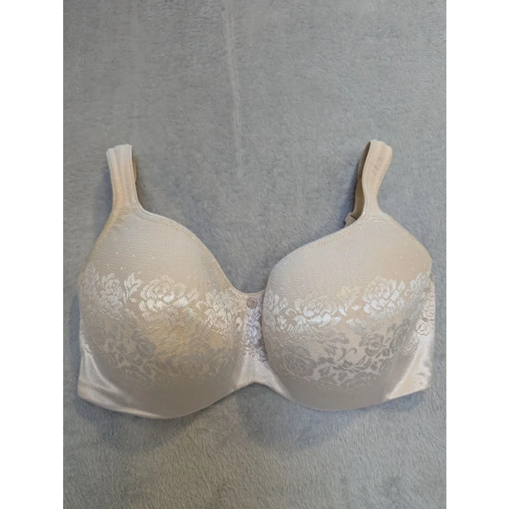 Women's Soma Beige Floral Balconet Bra 34G
